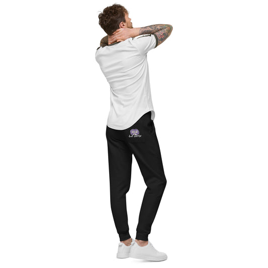 Unisex fleece sweatpants, Lit Strix Logo Design