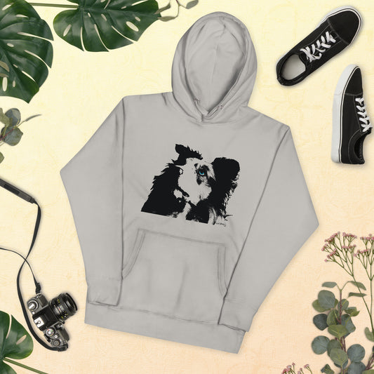 Hoodie, Premium Unisex, "Good Boy" K-9 Design by Lit Strix